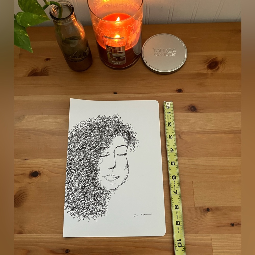 New Original Signed Artwork Ink on Paper - Picture 3 of 4